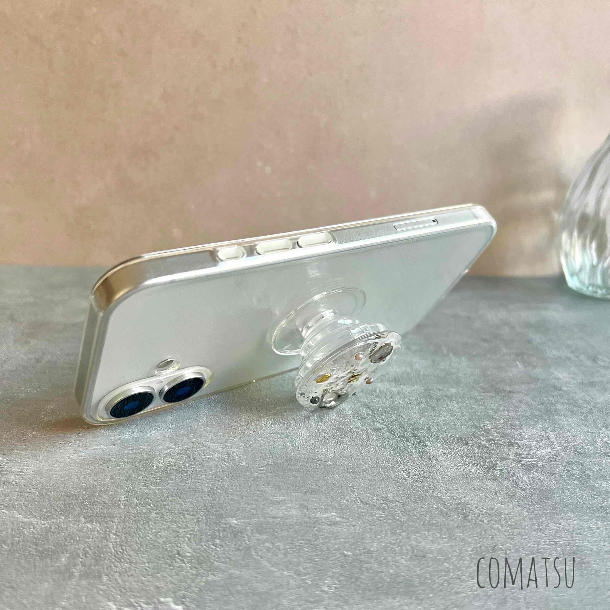 “イニシャル入り” MODECasual スマホグリップ ソケット スマホスタンド スマホアイテム | 7枚目